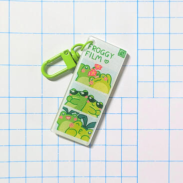Froggy Film Charm