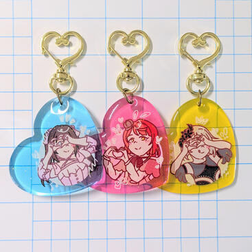 Love Live! Nijigaku Charms