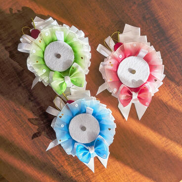 Handmade Rosette Ribbons