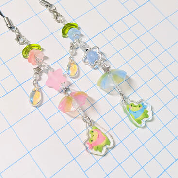 Shrinky Dink Umbrella Charms